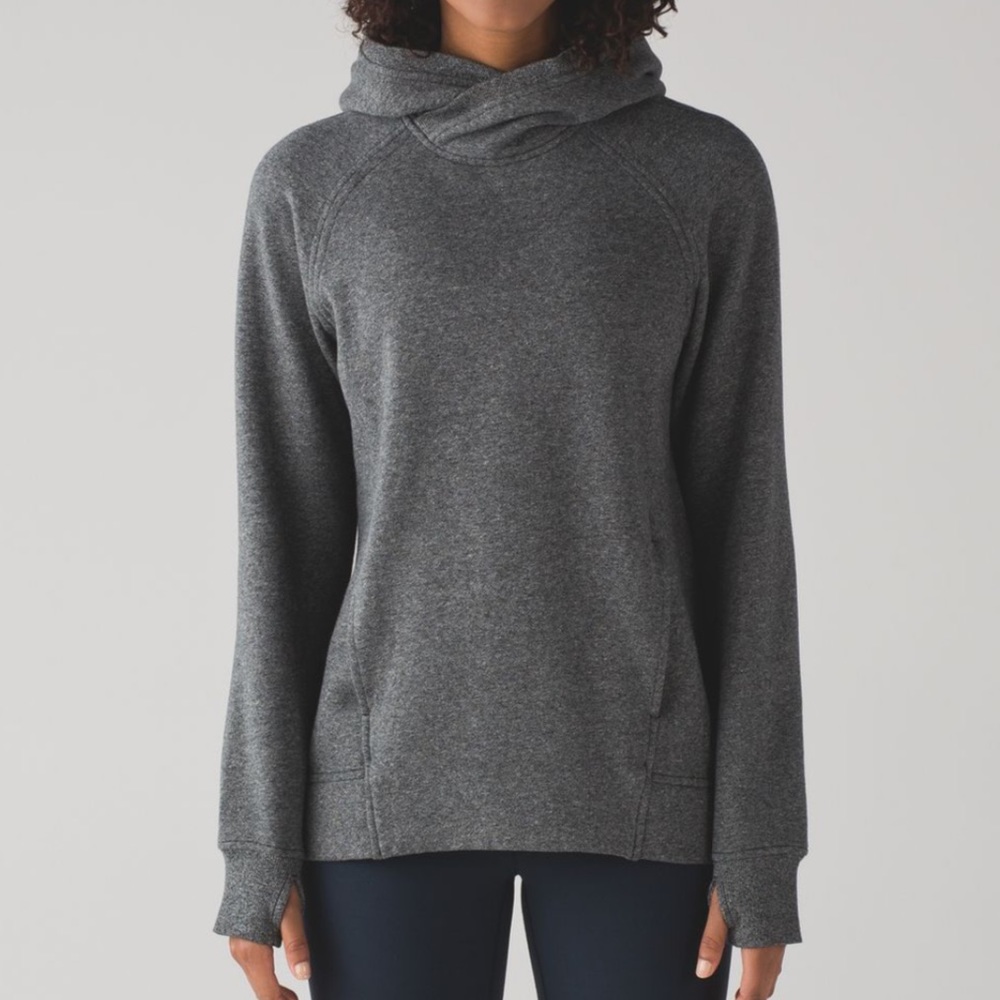 Fleece Please Pullover (Heathered Speckled Black)